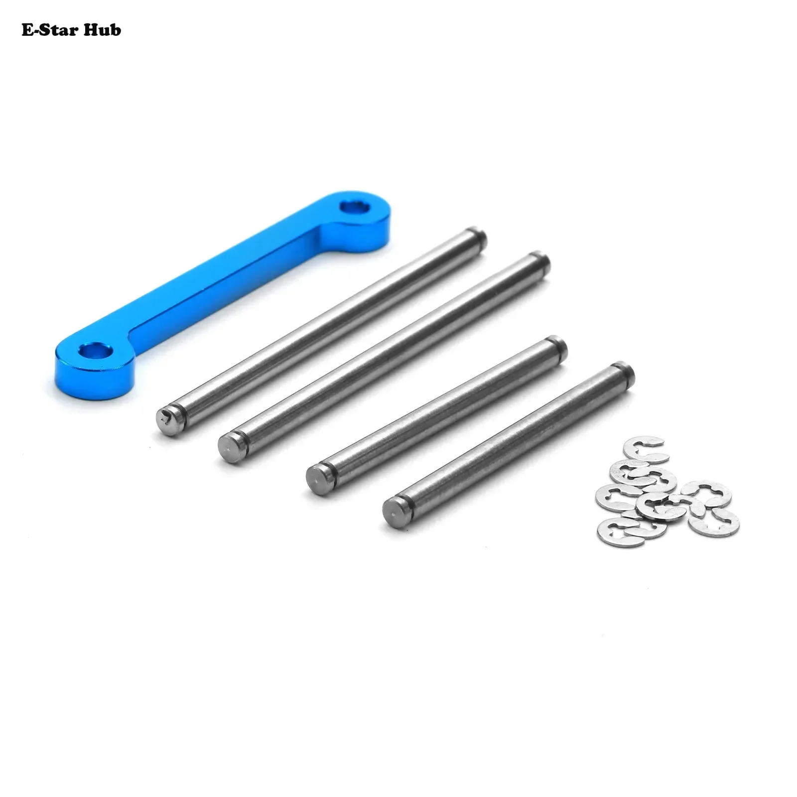 E-Star Hub Metal Suspension Shaft Support Bridge 54695 for Tamiya GF-01 G6-01 WR-02 GF01 G601 WR02 Metal Upgrade Parts Rc Crawle