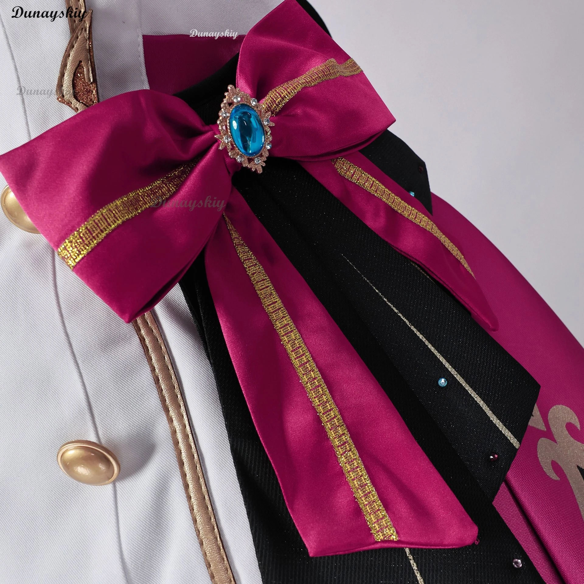 جينشين إمباكت اسكوفير أزياء تنكرية شعر مستعار فستان قبعة أوسيا فونتين لذيذ التميز حفلة الهالوين للنساء والفتيات