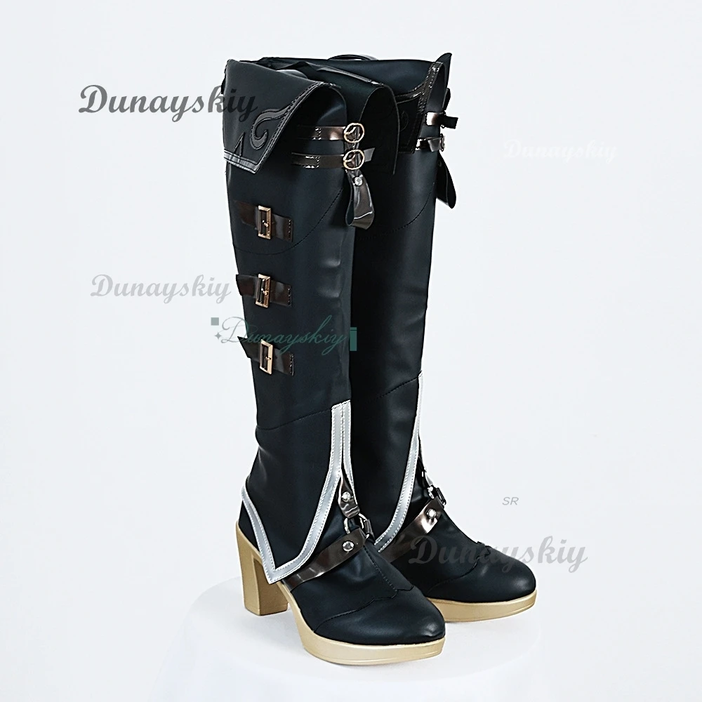 Honkai Star Rail Feixiao Cosplay Wig Coat Full Set Accessories Shoes Halloween Carnival Party Adult Prop