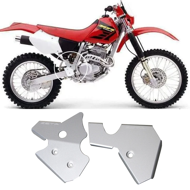 Frame Cover Protection Plate For Honda XR250 XR 250 1995-2007 Motorcycle Aluminum Frame Cover Pad Accessories