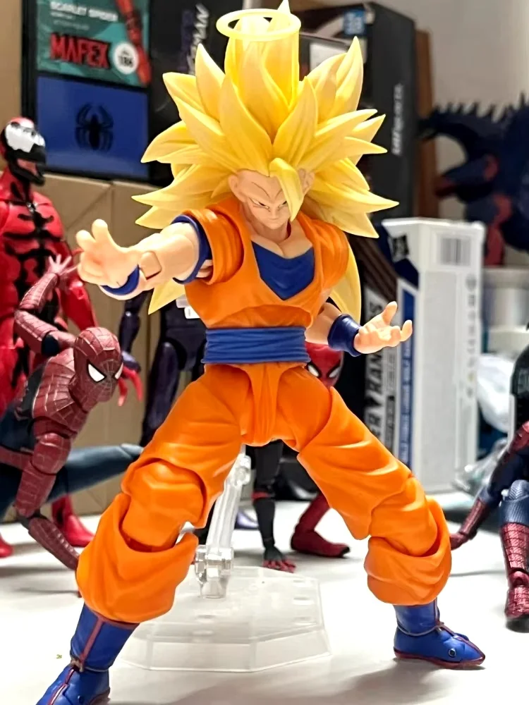 In Stock Dragon Ball Z  Shf Son Goku Kong Studio Beast Deities Ssj3 Vegeta Super Saiyan Toy  Action Figure Model Figurine Gift