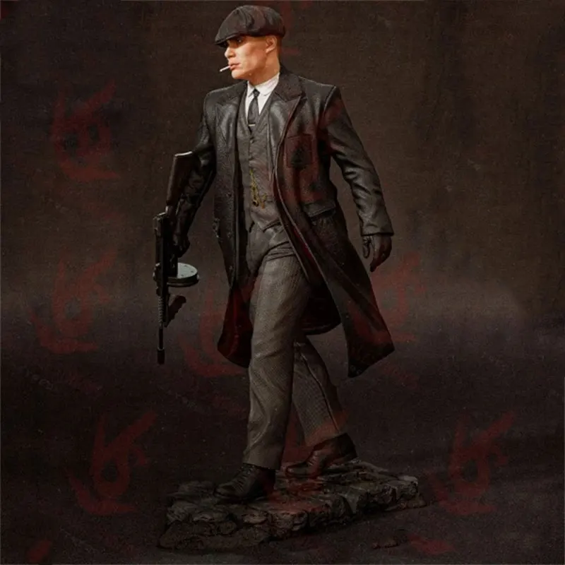

1/24 1/18 Resin Model Kit The Gang Man Sculpture Figure Unpainted No Color RW-1359
