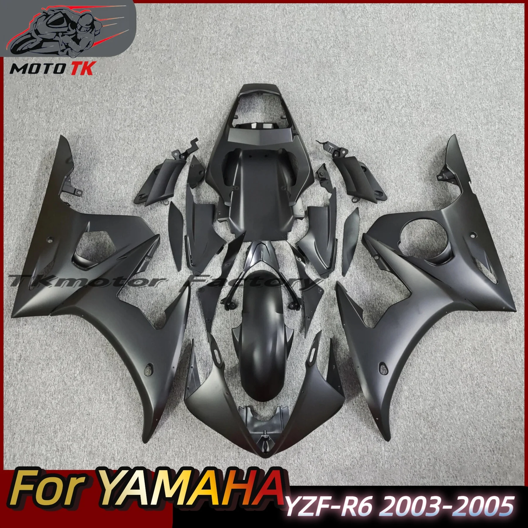 

The Fairings for YAMAHA YZFR6 03-05 Motorcycle Fairing for YZF R6 03 04 05 Fairing Kits for YAMAHA YZFR6 2003 - 2005 Body
