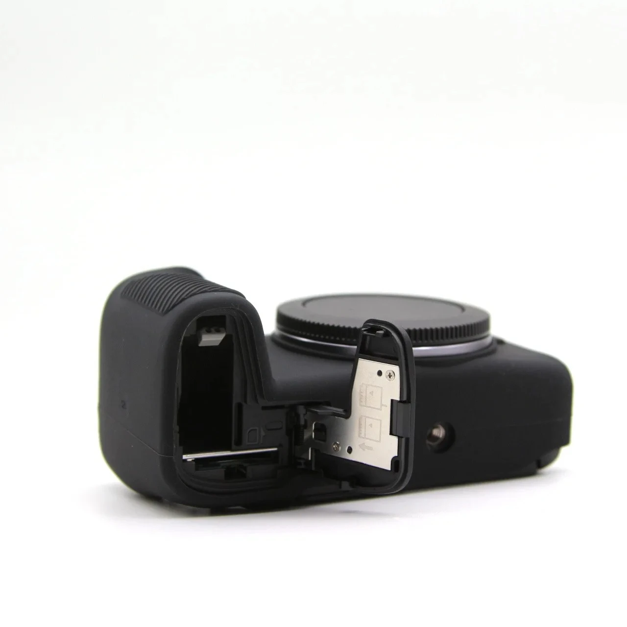 Silicone Protective Case for Canon R8 Dustproof Scratchproof Skin Soft Camera Cover Bag Single Case + Free Tempered Film