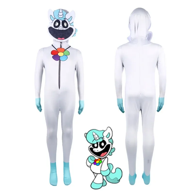 Cartoon Poppy Children\'s Performance Coswear Jumpsuit Play Time Halloween Costume