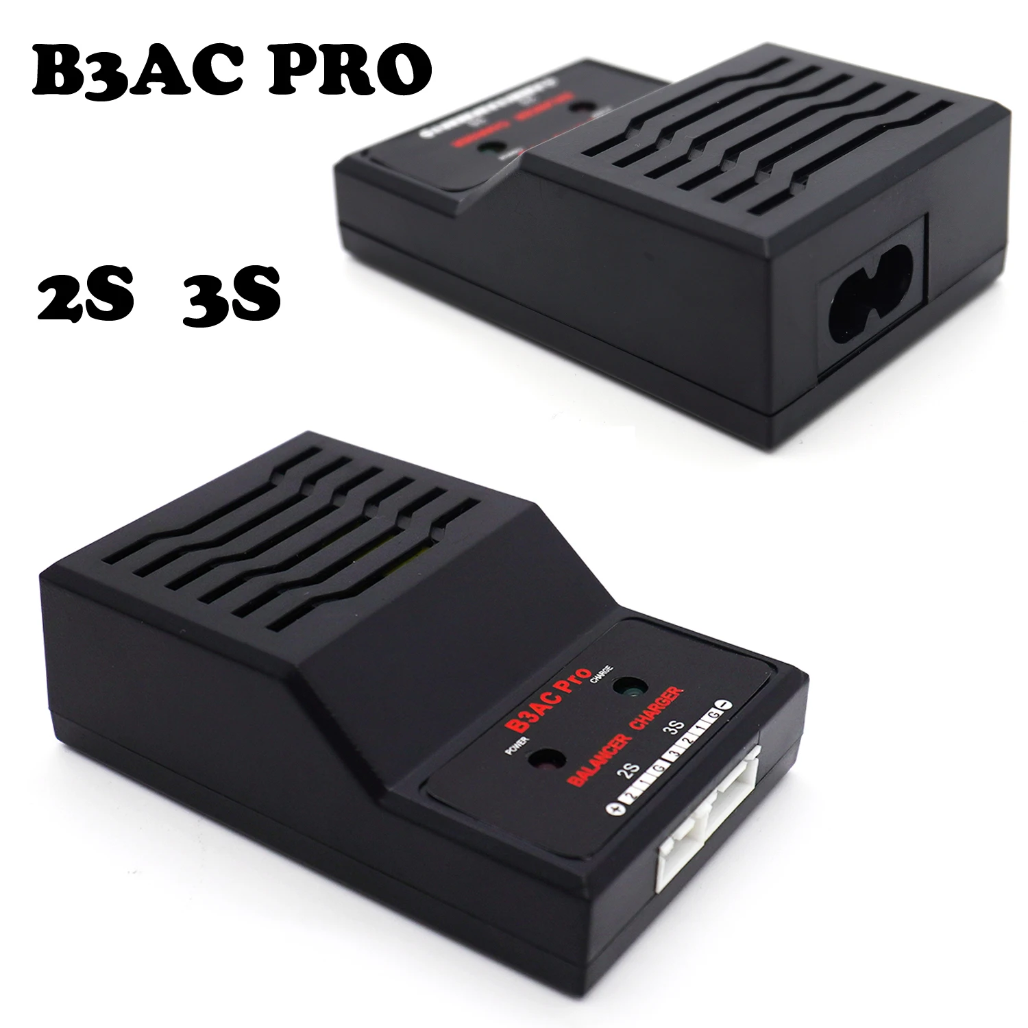 

B3AC PRO Balance Charger Компактное зарядное устройство с адаптером для радиоуправляемого вертолета, автомобиля, лодки, модели Lipo, аккумулятор 7,4 В 11,1 В 2S 3S 110-240 В