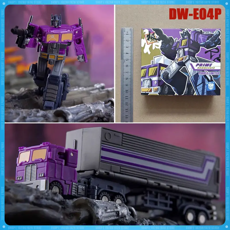 

In Stock Transformation Dr.Wu DWE04P Purple OP Commander Small Scale Action Figure Model Collection Ornament Toy Gifts