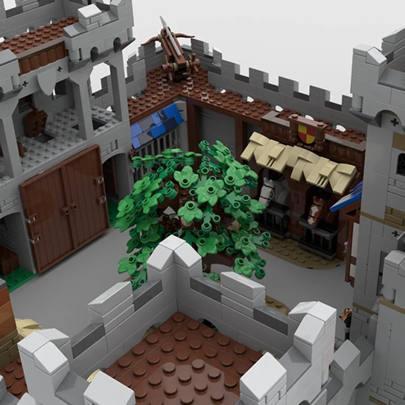 4039pcs MOC Lionbrick Modular Castle Lion Model Building blocks Construction Christmas gift DIY toy creative idea Brick Kids