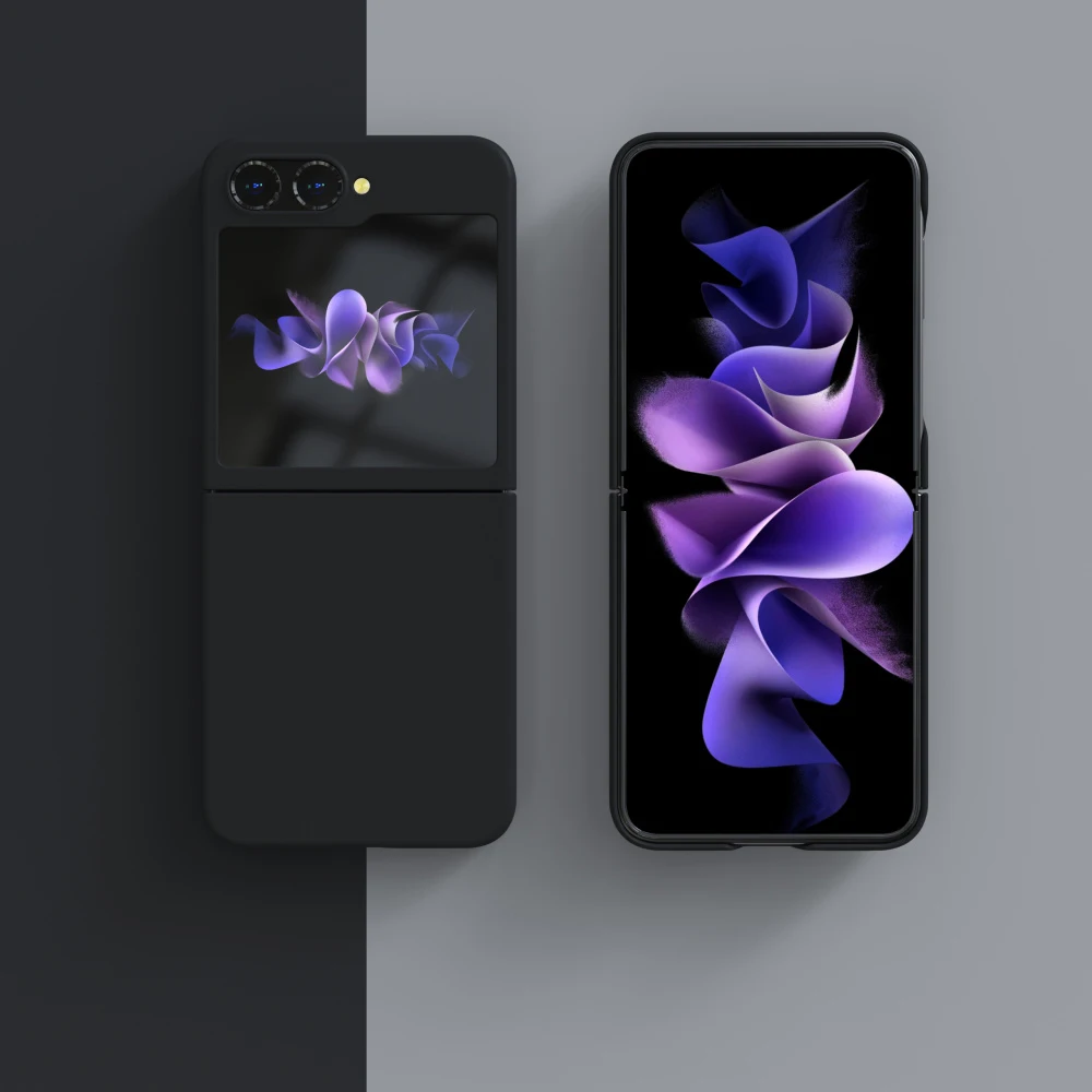 Чехол для Samsung Galaxy Z Flip6, чехол для Samsung Galaxy Z Flip5 Flip4 ZFlip6, Оригинальный чехол из ТПУ, противоударный чехол из жидкого силикона