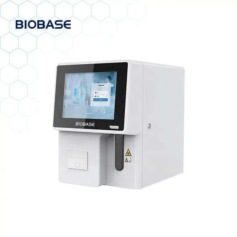 Lab analyzer Blood Testing Cell Counter automatic double channel 3-part hematology with open system
