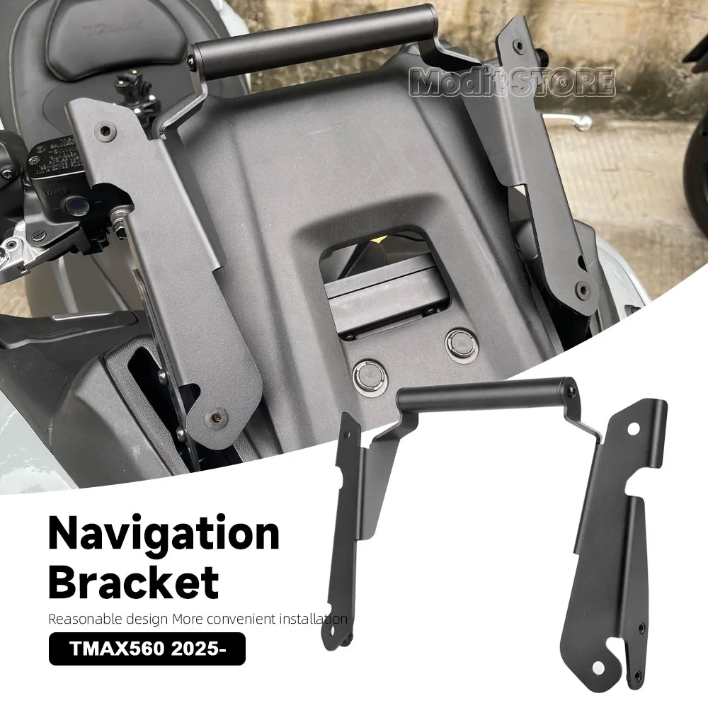

New Motorcycle Accessories 22MM GPS Navigation Expansion Bracket Phone Holder For Yamaha TMAX560 T-MAX 560 TECH MAX 2025