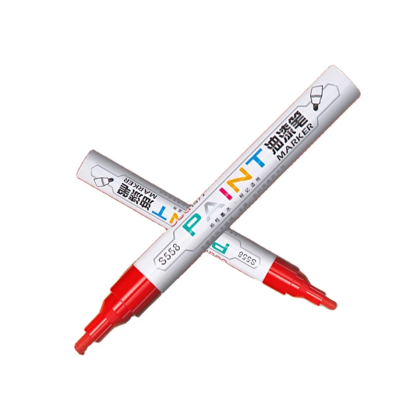 

Deli S558 High quality tombstone tracing pen red 3 touch-up paint pen stele writing fill lacquer pen tombstone coloring
