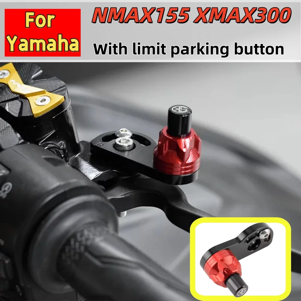 Compatible with Yamaha NMAX155 brake parking button modification and XMAX300 ramp parking assist with limiter.