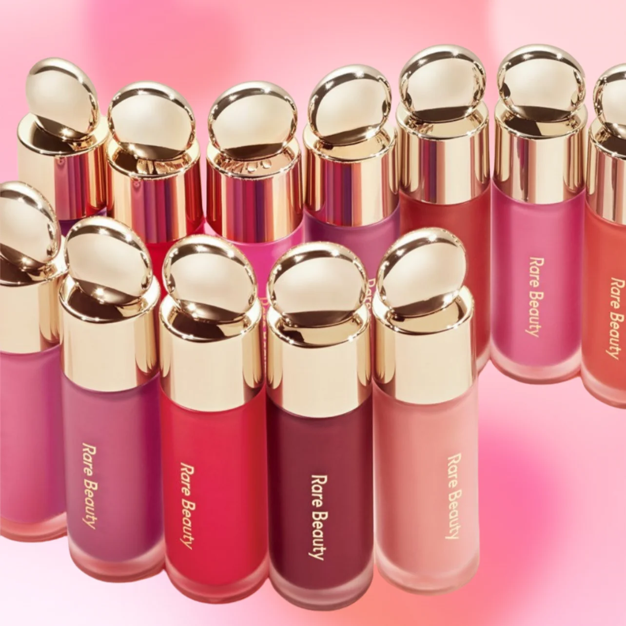 حار العلامة التجارية أحمر الشفاه أحمر الخدود كريم عيون السائل أحمر الخدود مرآة ماكياج مقاوم للماء الوجه كونتور الظل أحمر الخدود السائل أحمر الخدود #3