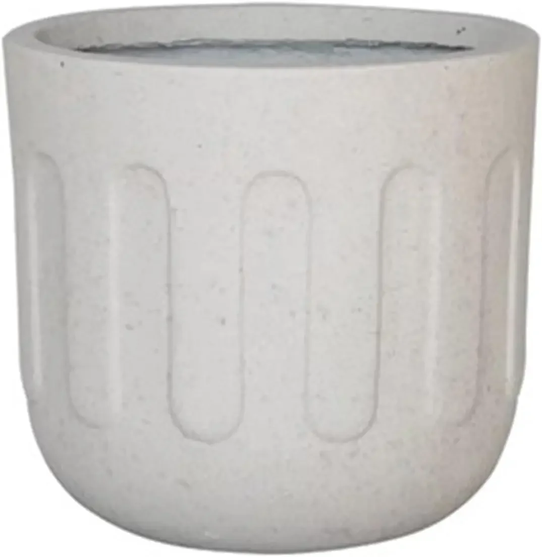 Plant Pots Simple Planters Cement Round Flower Pots Floor Indoor Large Green Plants Flowers Plant Pots Living Room Balcony Decor