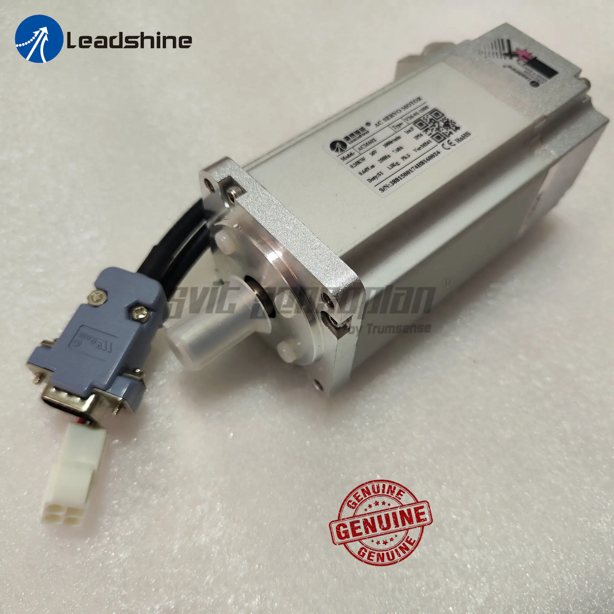 Set sales Leadshine ACM602V36-1000 200W Brushless AC Servo Motor and  ACS806 servo drive with 20-80 VDC input ,18A   current