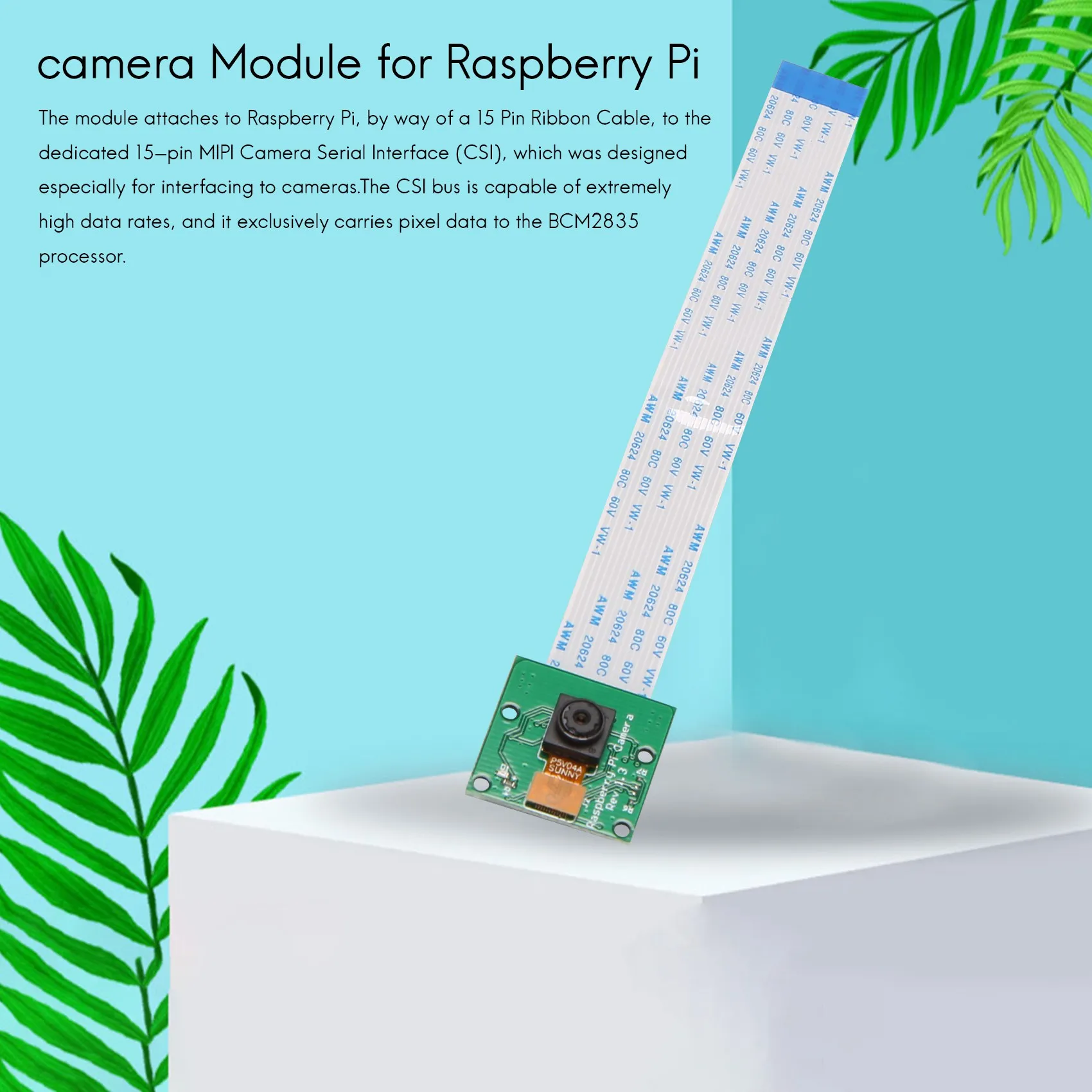 A003 Camera Module Board 5MP Webcam for Zero W/Zero/ 3 Model B /4B
