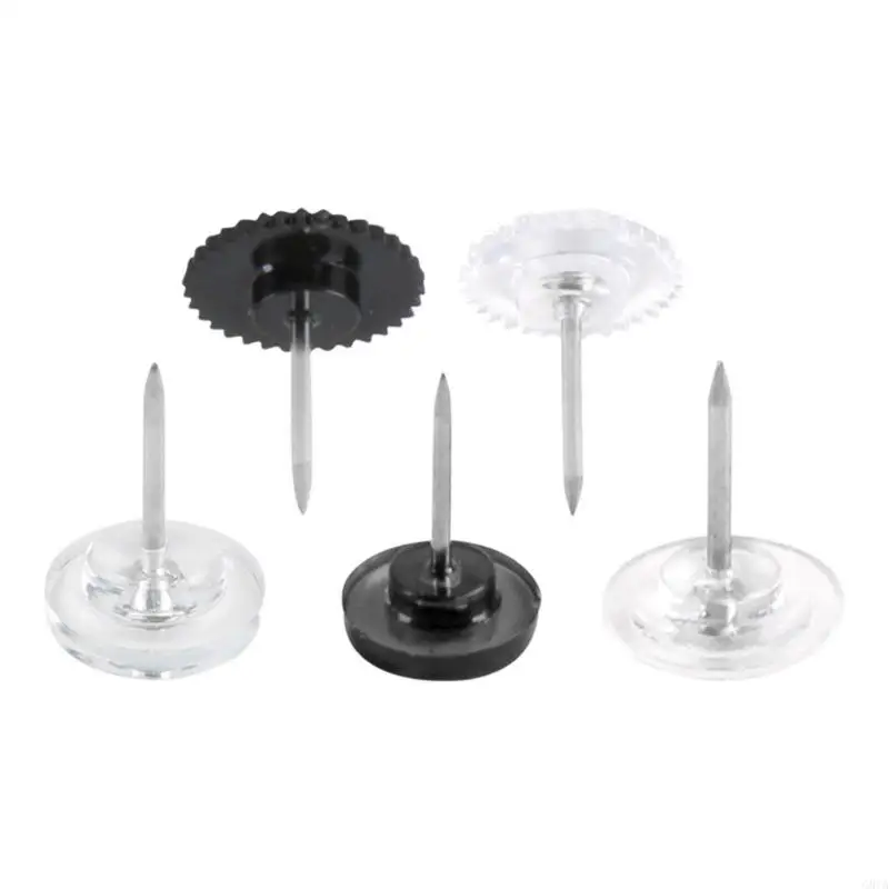 G8TA 50/100PCS Плоская головка толкания штифтов с помощью штифта с помощью штифта карты, шпионные штифты