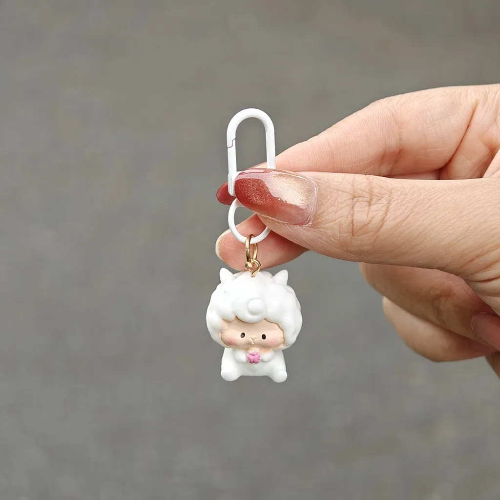 Sheep Hanging Ornament Animal-Inspired Sheep Backpack Charm Sheep Bag Charm Lightweight For Seasonal Gifts Backpacks Keys