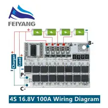 Lithium Battery Protection BMS 100A #3