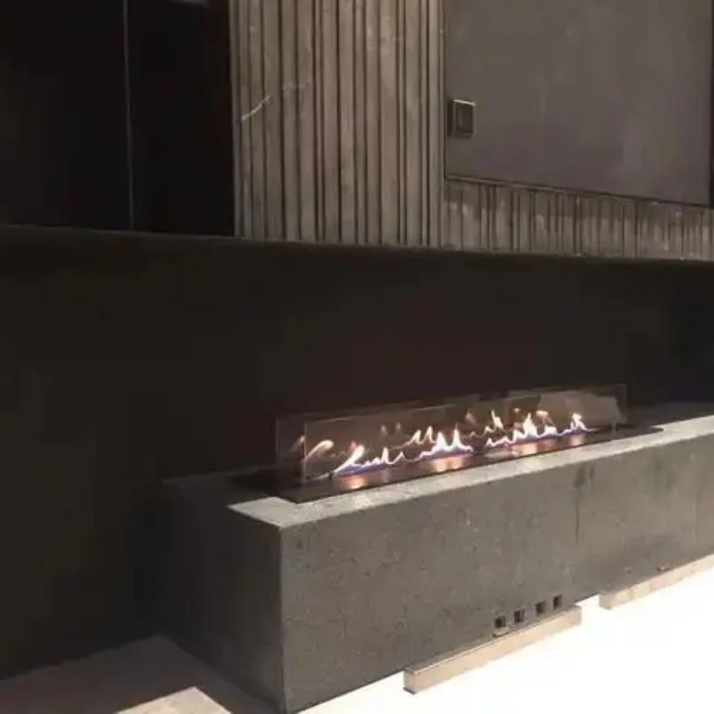 tuya wifi  bioethanol burner bio kamin electric fireplace bioflame smart burner