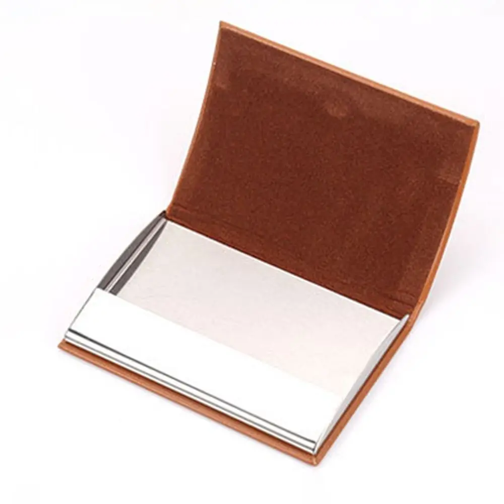 Durable Anti-Theft Credit Card Holder Thin Stainless Steel Business Card Case Minimalist ID Card Case Men Women