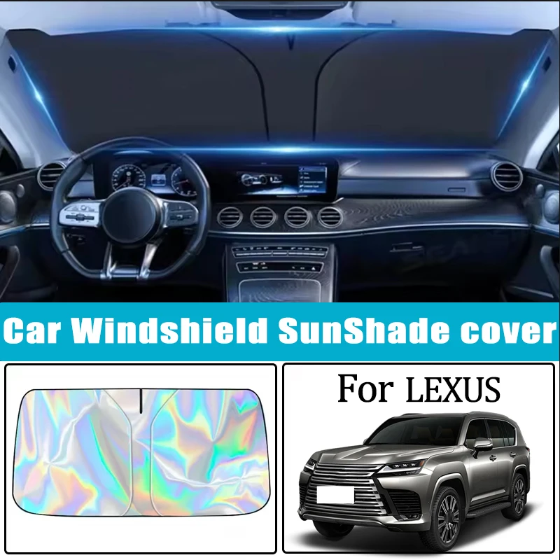

Car Windshield Sunshade for Lexus IS ES GS LS NX RX GX LX UX RC LC CT HS Front Window Sun Shade Heat Insulation Auto Accessories