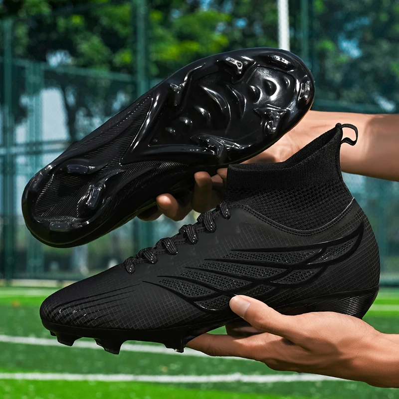 Men New Football Boots Original Grass Society Original Resistant Male Ultralight Soccer Shoes Fast High Quality Football Shoes