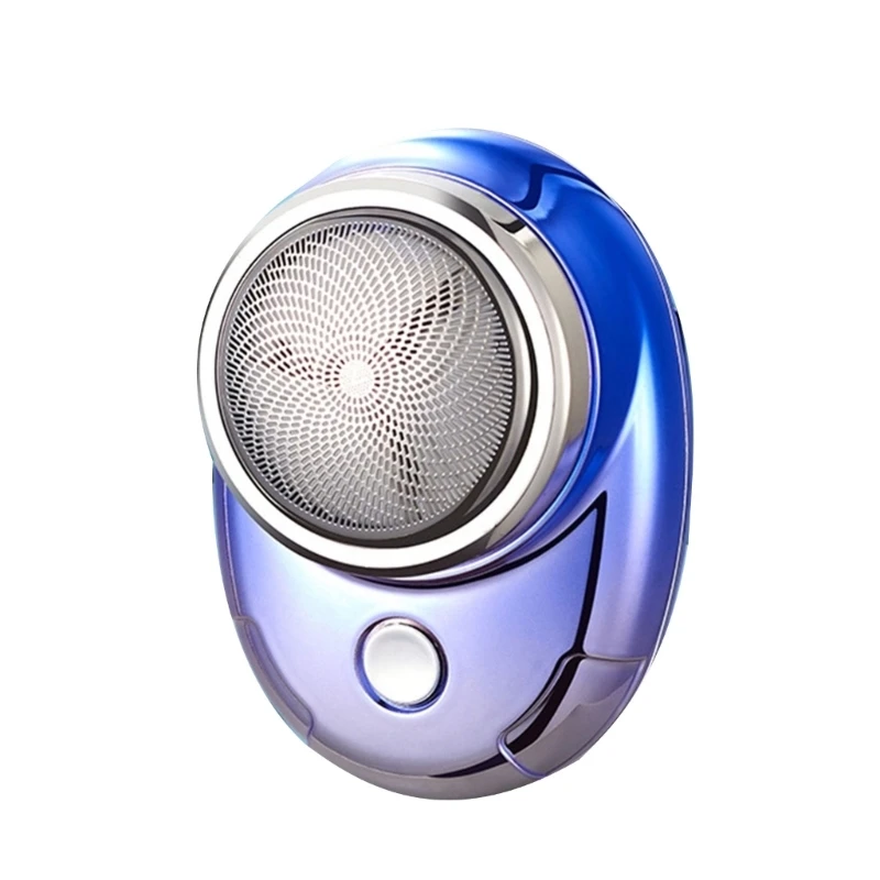 Barbeador Elétrico Portátil M2EE Aparadores de Carregamento USB Aparador de Barba Turbos Sistema 3Blades, Aparadores de Barba de