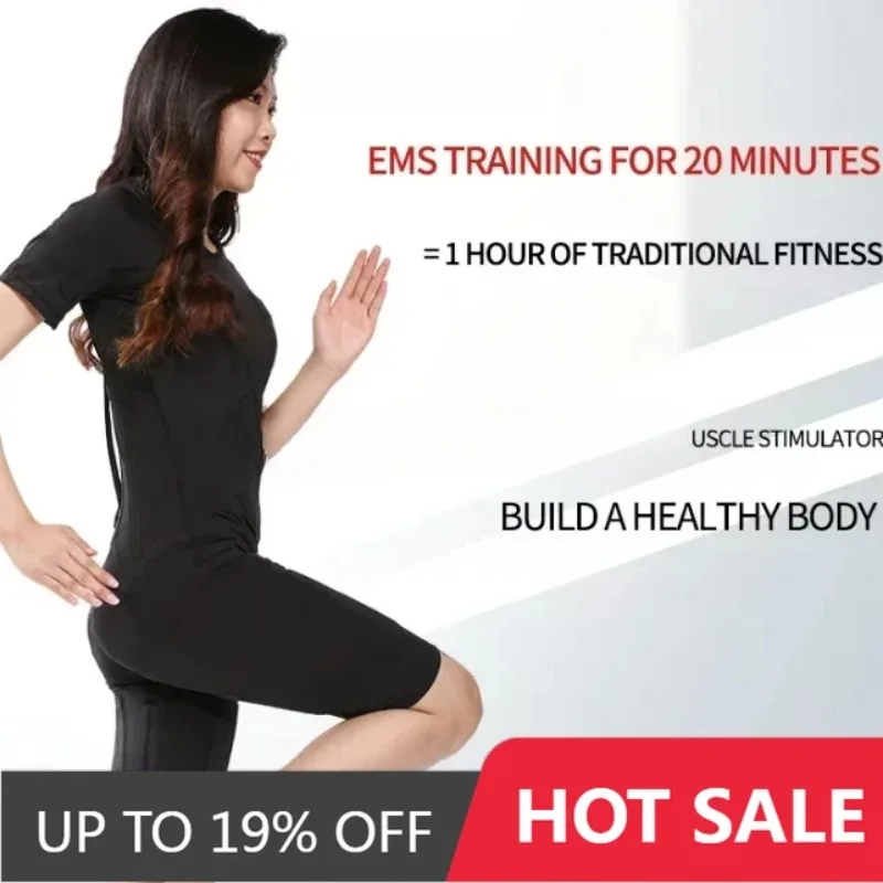 

For EMS Micro Current Pulse Wireless Intelligent Fitness Suit Yoga Training Suit Fitness Rehabilitation Unisex