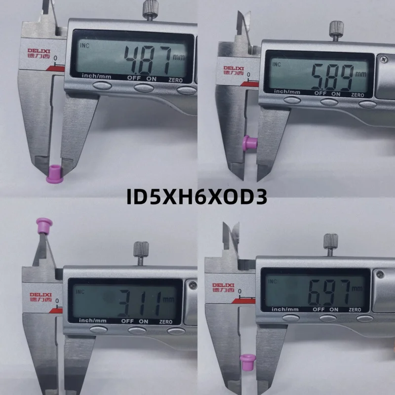 High Wear-Resistant Alumina Ceramic Eyelets Textile Weaving Machines 30 PSC