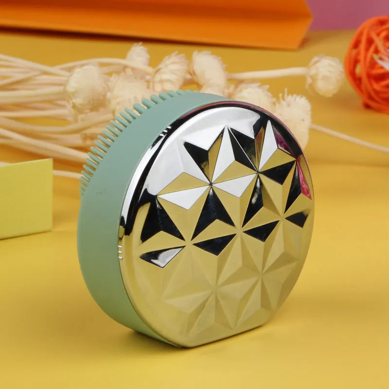 Introducer Magnetic Transparent Silicone Cleanser Makeup Remover Sonic Face Wash Brush Beauty Face Wash Mini Cleansing Brush