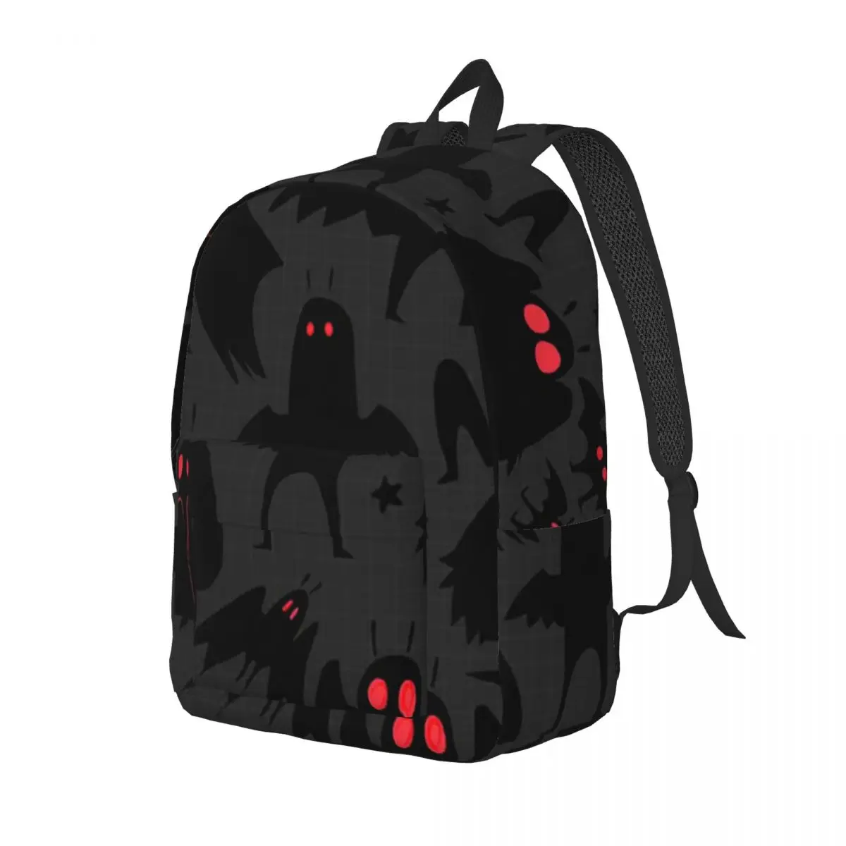 

Cute Cryptids Mothman Pattern Backpack Daypack Large Capacity Kids BookBag School Bag Shoulder Bags for Boys Girls