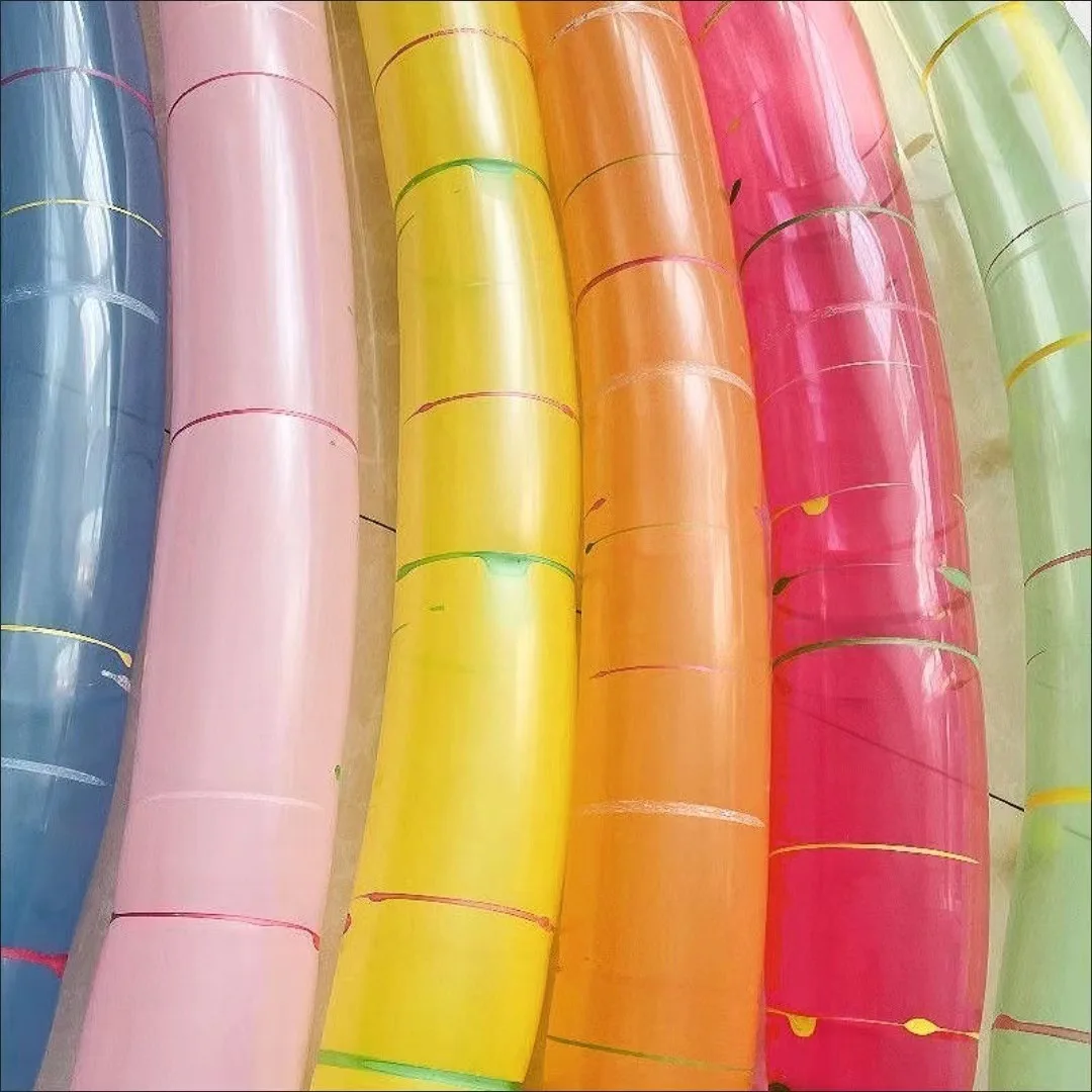 10/20pcs Mixed Color Long Latex Rocket Balloon Flying Squeaking Children Birthday Party Decoration Classic Toys