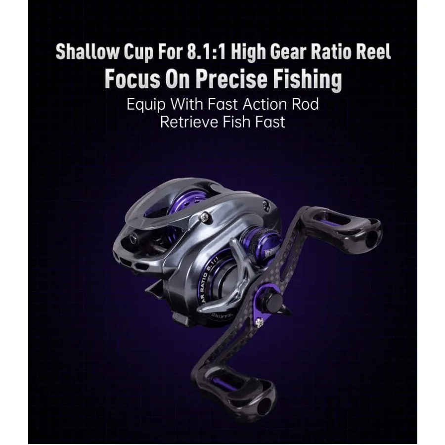 Ultralight Baitcasting Fishing Reel 3