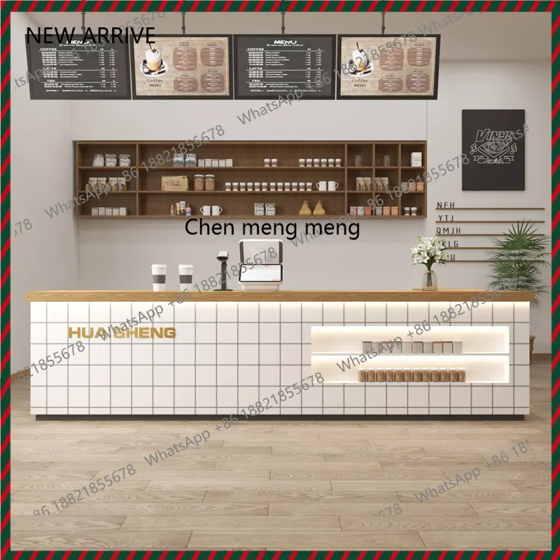 Kaffee Milch Tee Shop Kasse Bäckerei Kuchen Dessert Shop Rezeption Hotel Rezeption Theke