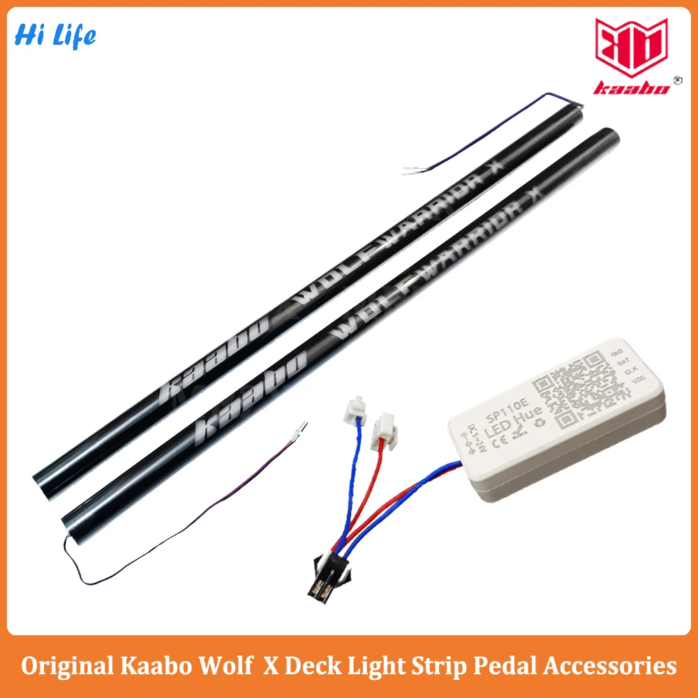 Original Kaabo Deck Light Strip Pedal Side Lamp Strip and Controller Part for Kaabo Wolf Warrior X Original Kaabo Accessories