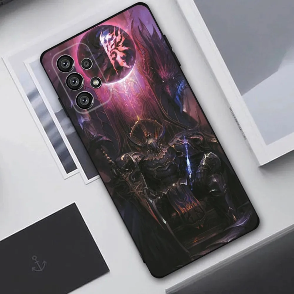 F-Final F-Fantasy XIV Game Phone Case For Samsung Galaxy A20,A21s,A22,A31,A32,A52,A53,A72,73,A80,A91 Soft Black Cover