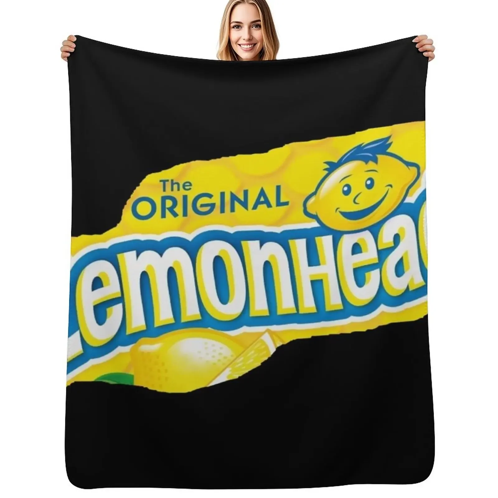 

Lemonhead candy picture Throw Blanket Custom Sofas Nap for sofa Blanket
