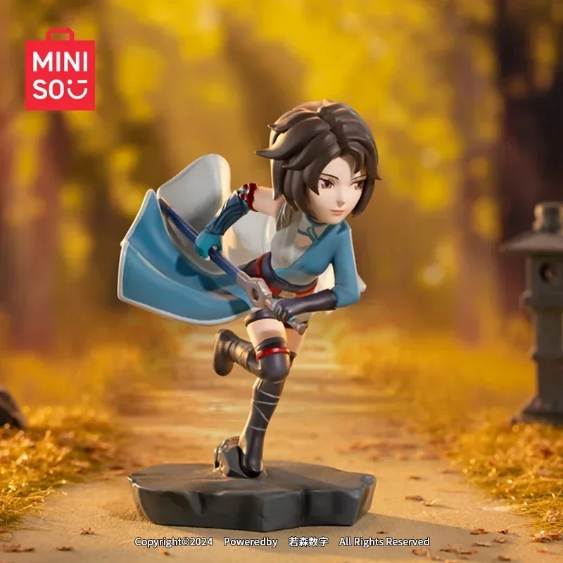 

MINISO Painting the World of Jianghu: The Unscrupulous Series Blind Box Toy Kawaii Anime Action Figure Surprise Mystery Box Doll