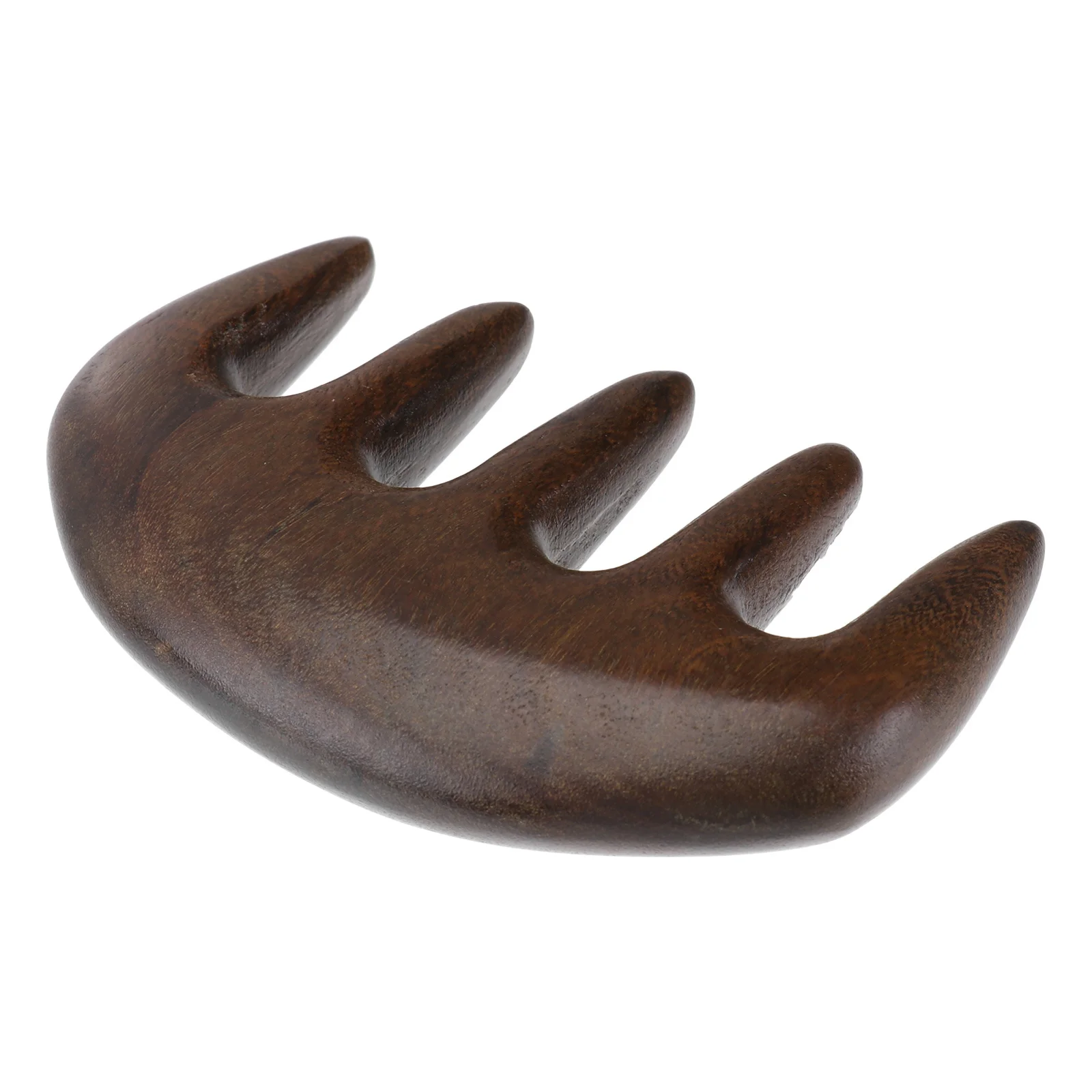 

1 шт., утолщенная золотая шелковая массажная расческа из сандалового дерева, расслабляющая менструальная кровообращение, массажер для волос, кожи головы, прочный деревянный