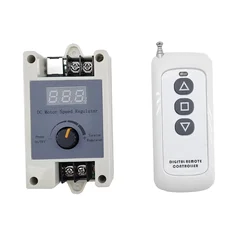 DC 12V 24V Brush Motor Governor Wireless Remote Controller Stepless Speed Regulator Switch for Electric Linear Actuator