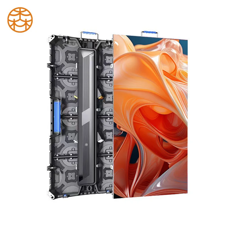 Layar LED lintas batas luar ruangan P3.91 layar sewa LED penuh warna layar tampilan elektronik kinerja dalam ruangan panggung