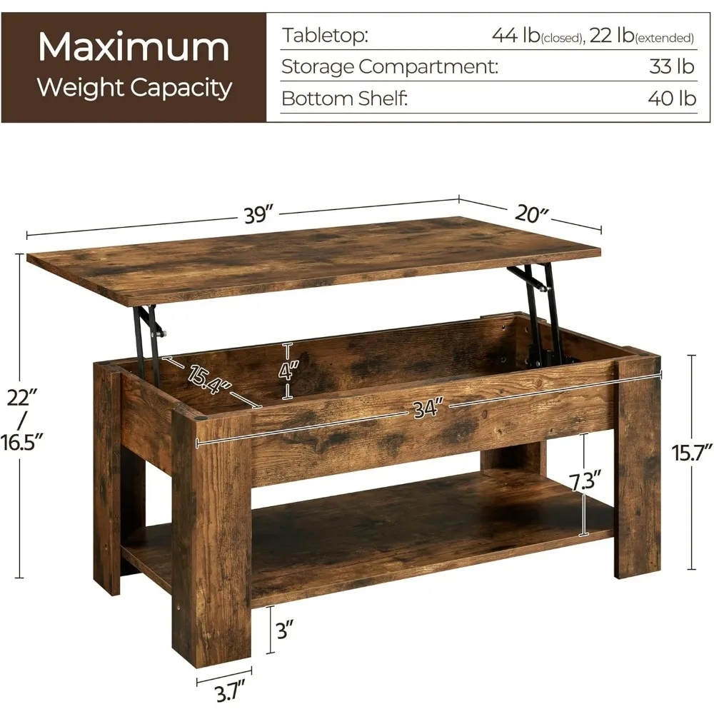 Thumbnail 3 - #13 Compare Lift Top Coffee Tables Before You Buy