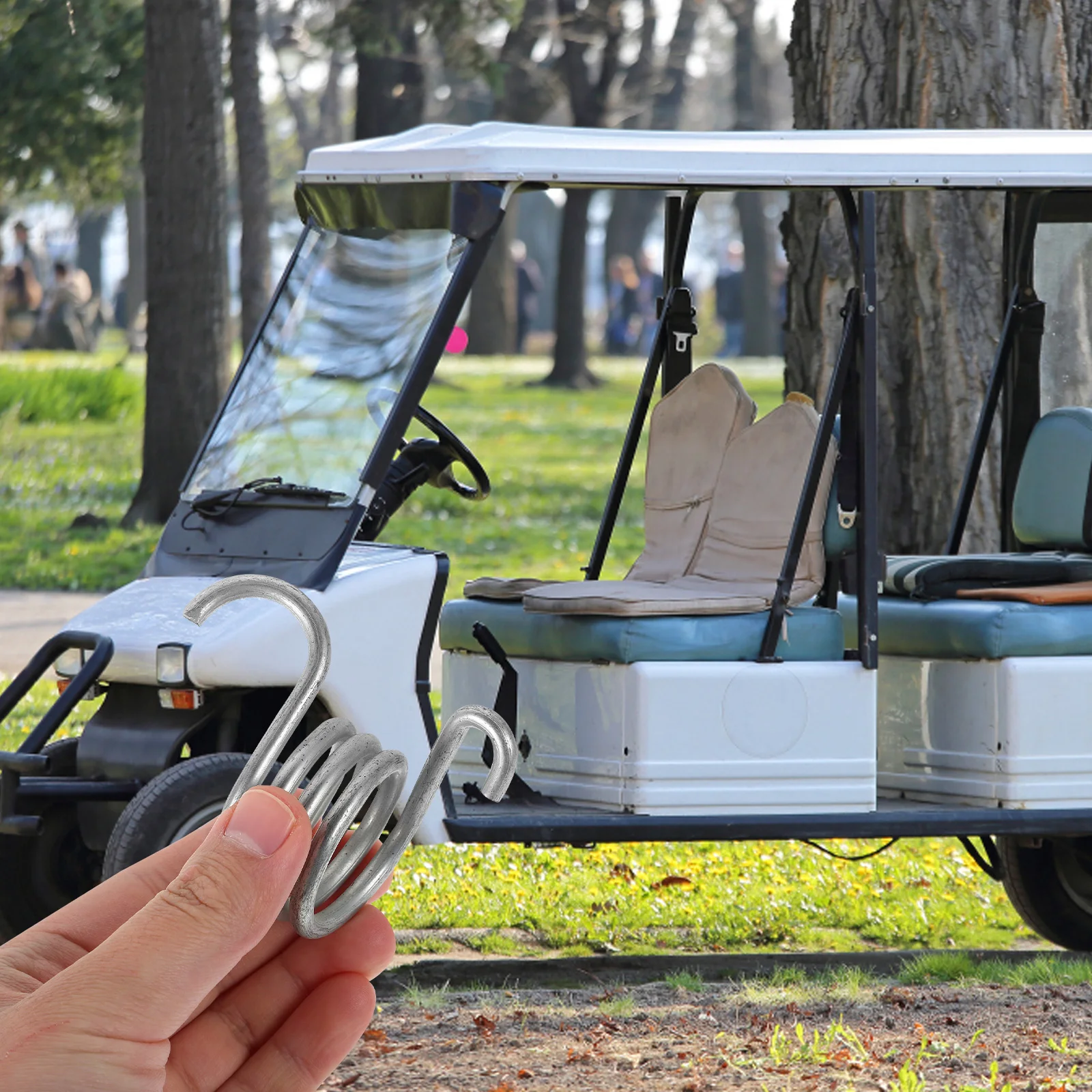 3 قطعة عربة جولف معدنية بدال فرامل عودة الربيع الدقة تصميم موثوقة قطع غيار العربة قطع غيار السيارات دواسة