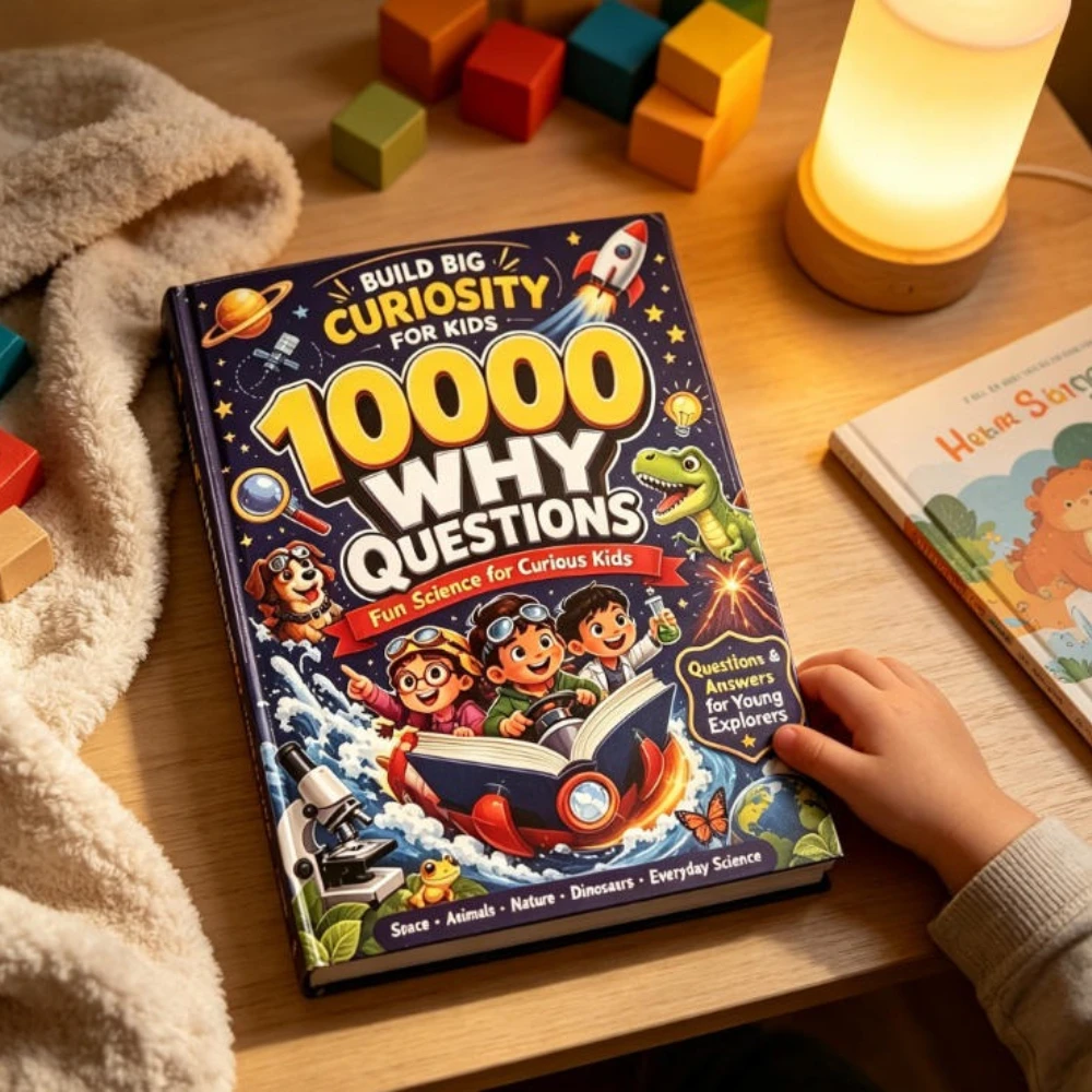 Kids Education Questions - 10000 Waarom-vragen Wetenschapsboek voor Kinderen Kinderen's
