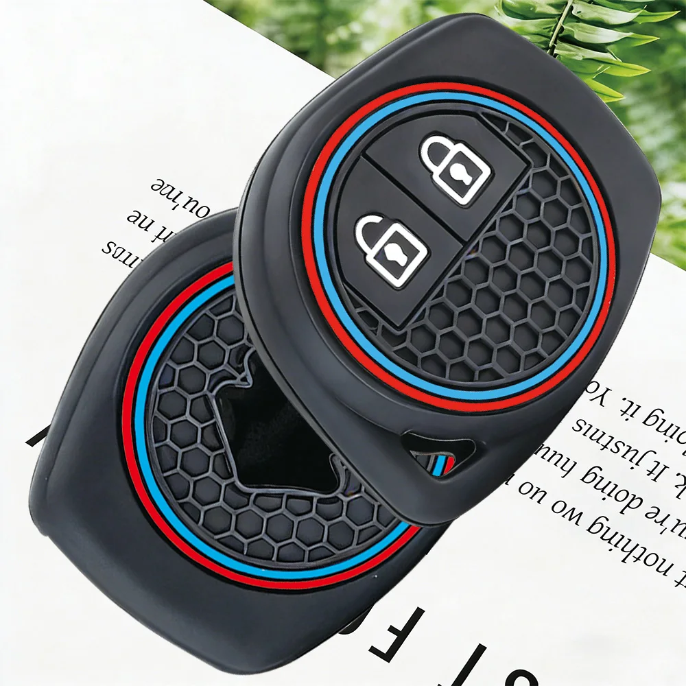 Premium Silicone Car Key Case Cover Key Cover Case For Suzuki Swift Ignis Vitara Liana Ciaz Baleno Car Key Fob Case Cover