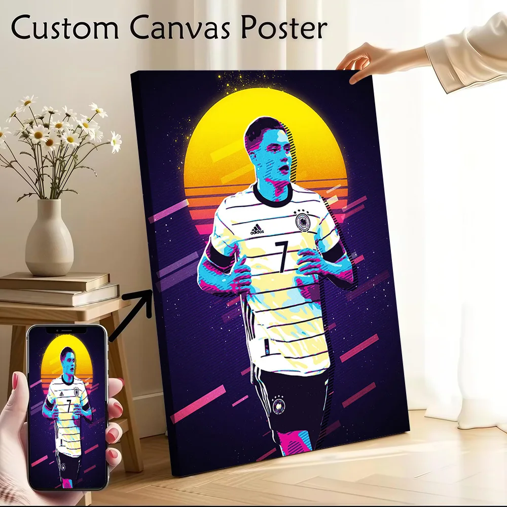Póster en lienzo de Florian Wirtz, imágenes personalizables, arte de pared, pintura en lienzo para decoración de sala de juegos, decoraciones estéticas para el hogar