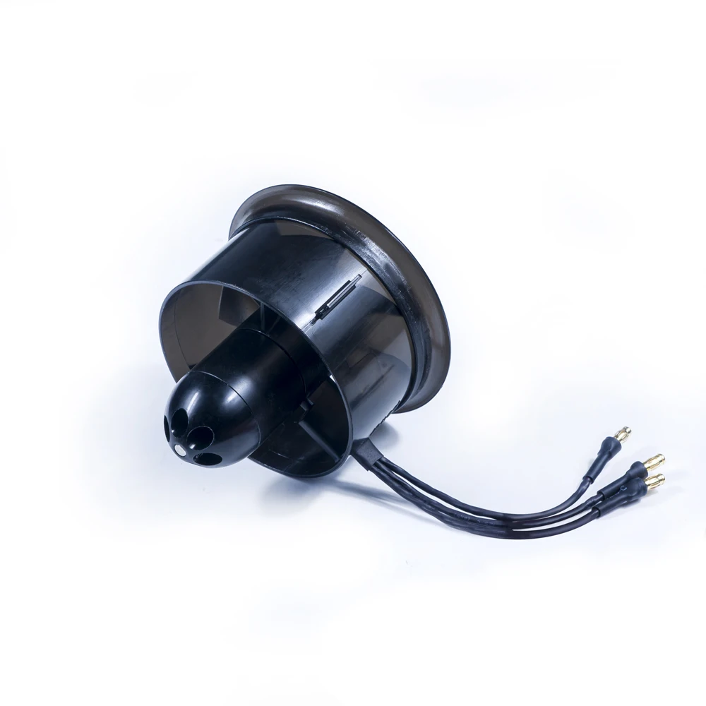 64mm 8/12 Blades EDF CCW/CW with Motor, 3S 4S Ducted Fan for RC Jet Plane & Helicopter - High Thrust Power System DIY