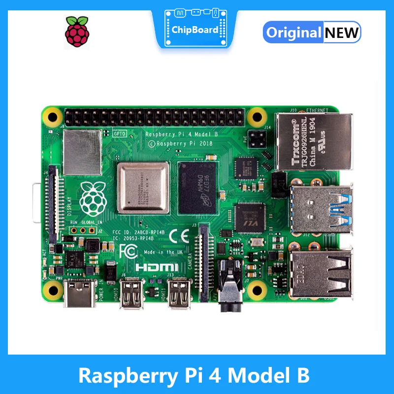 Raspberry pi 4 modelo b 2/4/8gb ram kit desenvolvedor